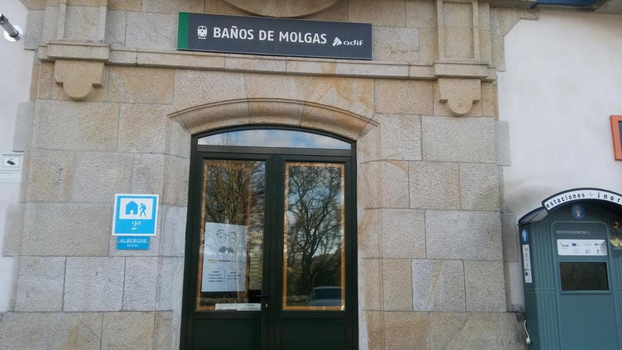 Albergue Estaciones Vivas Banos Del Molgas Εξωτερικό φωτογραφία